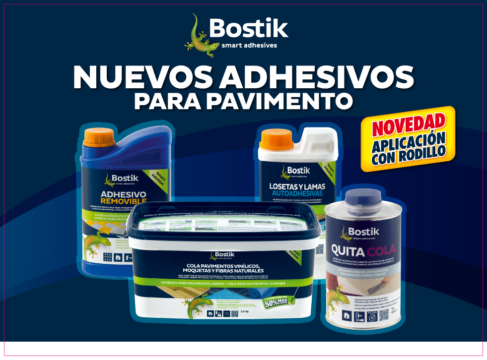Read more about the article BOSTIK PRESENTA EN EUROBRICO 2014  ITS NEW RANGE OF ADHESIVES FOR RESILIENT FLOOR COVERINGS