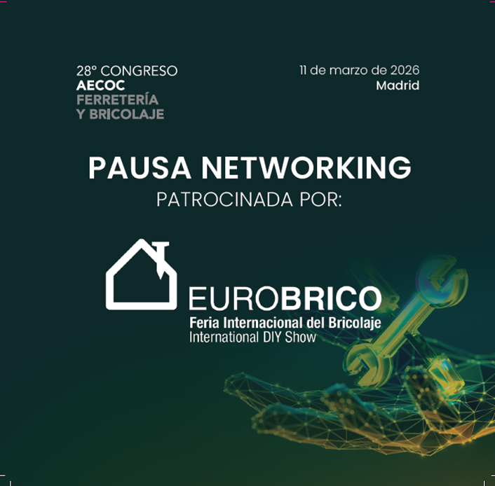 Lee más sobre el artículo Eurobrico patrocina el 28º Congreso AECOC de Ferretería y Bricolaje, el punto de encuentro de la cadena de valor